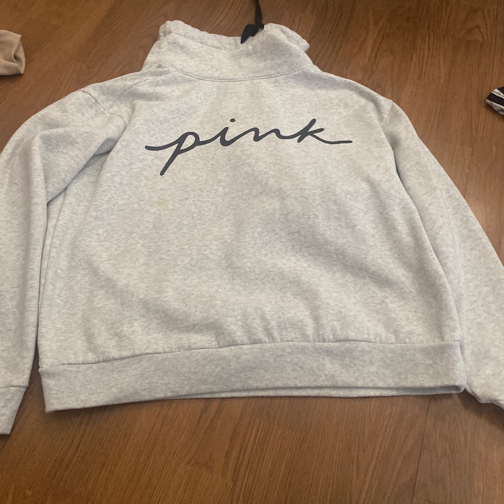 A PINK hoodie